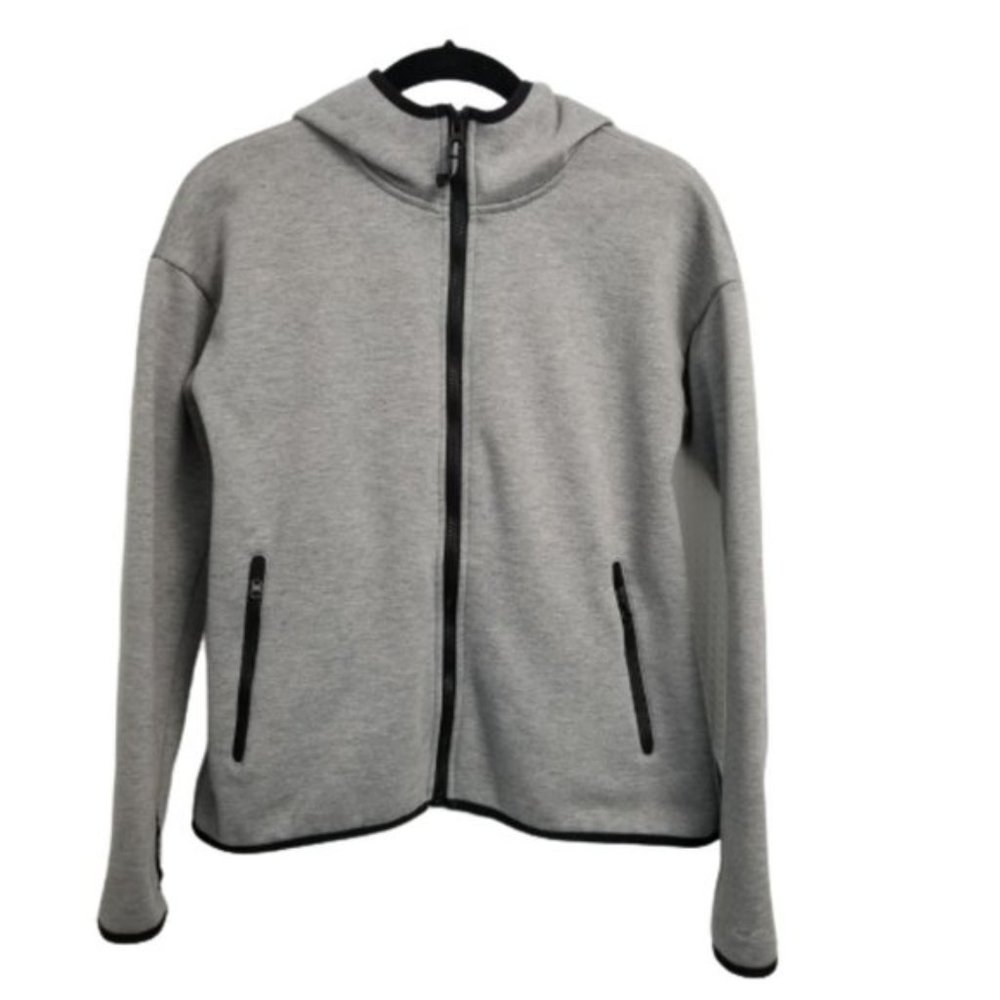 Champion Boys Victory Fleece Hoodie Jacket Gray Zip Up Activewear Large 10/12 - Picture 10 of 12